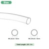 Unique Bargains Clear Tube Flexible Lightweight Low Pressure Industrial Tubing 1 Pc - 3 of 4