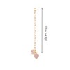 Unique Bargains Butterfly Heart Cup Chain Charm Water Cup Pendant 1 Pc - 2 of 4