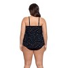 Women's Trimshaper Hank Tankini Swimsuit Top - Galaxy Dot - 3 of 3