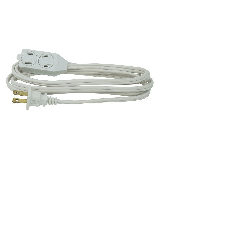 Woods 6&#39; Extension Cords White, 4 of 5