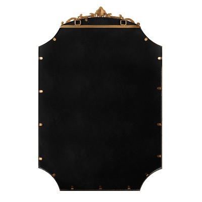 Arendahl Gold Scalloped Baroque Bathroom Mirror