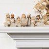 Transpac Resin 3 in. Multicolor Christmas Nativity Set of 11 - 3 of 4