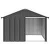 vidaXL Dog House Anthracite Galvanized Steel 45.9x40.6x32.1 in Durable - 2 of 4