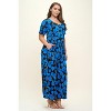 WEST K Women's Jana Plus Size Short Sleeve Knit Jumpsuit - 2 of 4