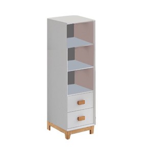 Megara 72" Decorative Bookshelf Black - Acme Furniture: Music Desk with Hutch & Keyboard Tray - 1 of 4