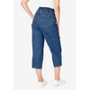 Woman Within Plus Size Carpenter Denim Capri - 3 of 4
