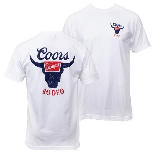 Mens Coors Rodeo Front and Back Print T-Shirt - XLarge - 1 of 4