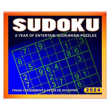 Browntrout 2024 Daily Desk Calendar 5"x6" Sudoku