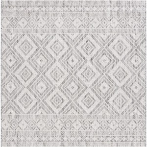 Courtyard CY8998 UV & Stain Resistant Non-Shedding Power Loomed Indoor/Outdoor Rugs - Safavieh - 1 of 4