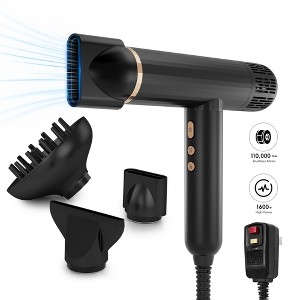 NICEBAY Ionic Hair Dryer, Hair Dryer with Diffuser, Blow Dryer, Hair Dryers for Women - 1 of 4