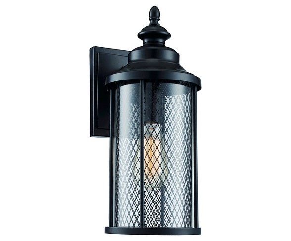 Bel Air Lighting Outdoor Wall Light Black