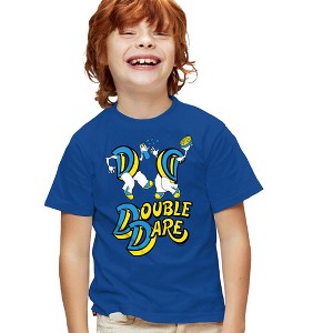 Boys' Short Sleeve Double Dare Vintage Double Dare Logo T-Shirt - 1 of 4