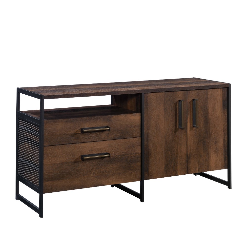 Photos - Display Cabinet / Bookcase Sauder Briarbrook Credenza for TVs up to 60" Barrel Oak 