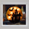 Northlight Lighted Haunted House Halloween Window Silhouette - 13.75" - Clear Lights - 2 of 4