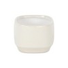 Cheung's Elegora Wide Curved Rectangular Straight Side Ceramic Pot - Small - Off White - 3 of 4