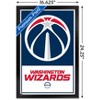 Trends International NBA Washington Wizards - Logo 21 Framed Wall Poster Prints - 3 of 4