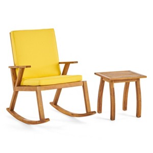 Champlain 2pc Acacia Seating Set  - Christopher Knight Home
 - 1 of 3