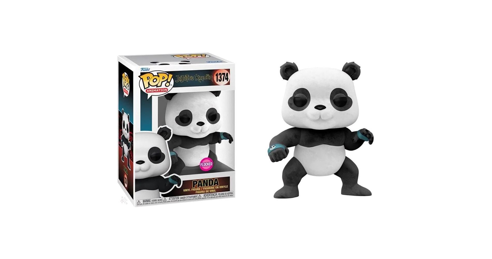 Funko Pop! Animation Jujutsu Kaisen - Panda (Flocked) - Vinyl Figure #1347 #73788