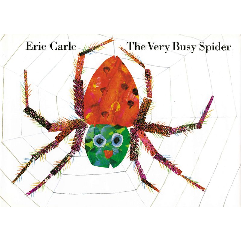 The Very Busy Spider - by Eric Carle, 1 of 2