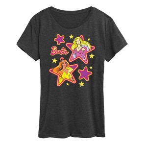Women's - Barbie - Superstar 70S Barbie Short Sleeve Graphic T-Shirt - 1 of 4