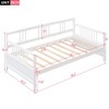 NicBex Modern Solid Wood Daybed for Bedroom,Living Room,Apartment,No Box Spring Needed - 3 of 4