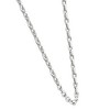 Pompeii3 Men's Polished Steel Single Tone Clasp 6mm Flexible Link  24" Chain - 2 of 3