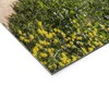 By Brije Black Mustard Flower Field Welcome Mat - society6 - 3 of 3
