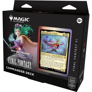 Magic the Gathering Magic: The Gathering Final Fantasy VI Commander Deck - Revival Trance - 100 Cards - 1 of 1