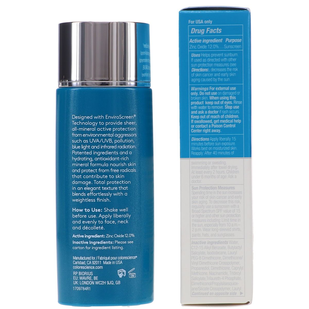 Colorescience Sunforgettable Total Protection Face Shield Classic Broad Spectrum SPF 50 1.8 oz - thumbnail 2