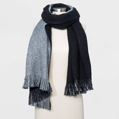 black blanket scarf