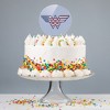 Wonder Woman Usa American Flag Logo Acrylic Cake Topper - 4 of 4
