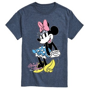 Men's - Disney - Minnie Mouse Pose- Men's Short Sleeve Graphic T-Shirt Short Sleeve Graphic T-Shirt - 1 of 4