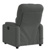 vidaXL Massage Recliner Chair Dark grey - 4 of 4