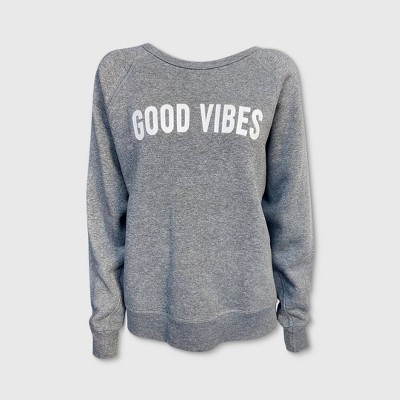 target good vibes sweatshirt