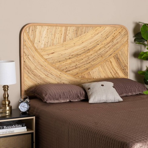 Target store rattan headboard