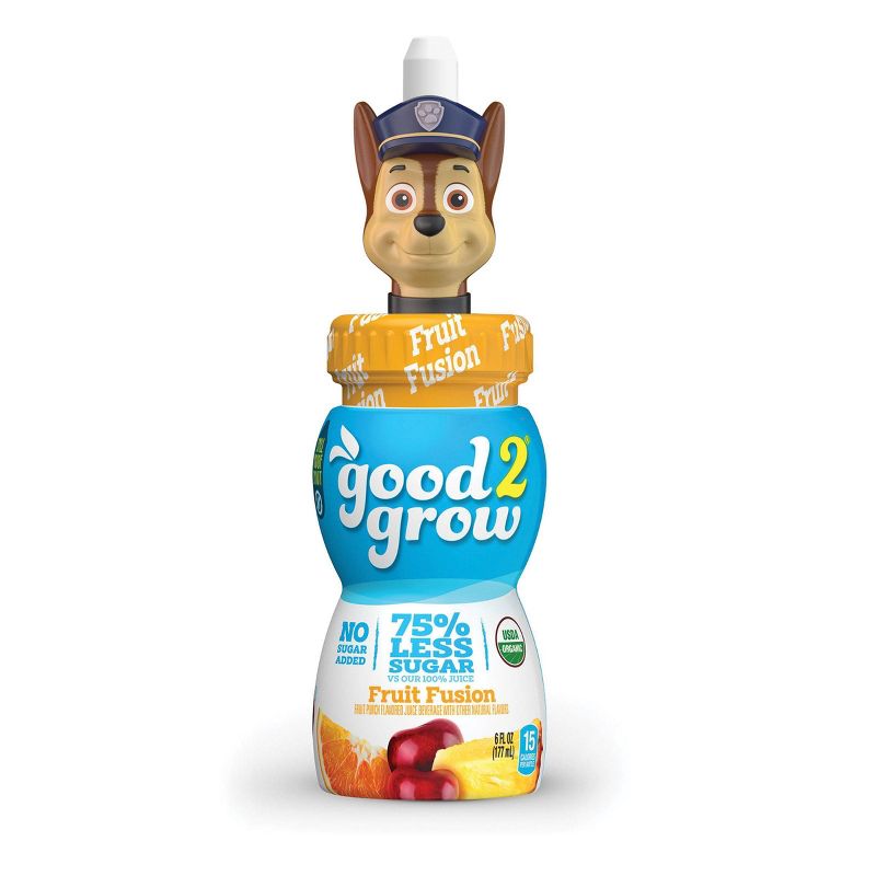 good2grow Spouts Organic Low Sugar Fruit Fusion Juice Drink - 6 fl oz Bottle, 1 of 6