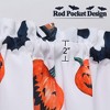 Halloween Small Curtain - Festive Themed Window Decor. Perfect for Adding Spooky-Chic Vibe to Living Room, Halloween Party Spaces - 3 of 4
