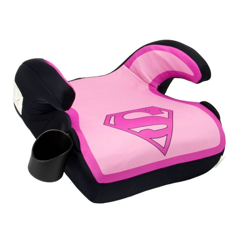 KidsEmbrace DC Comics Supergirl Childrens Backless Booster Car Seat (2 Pack), 2 of 7