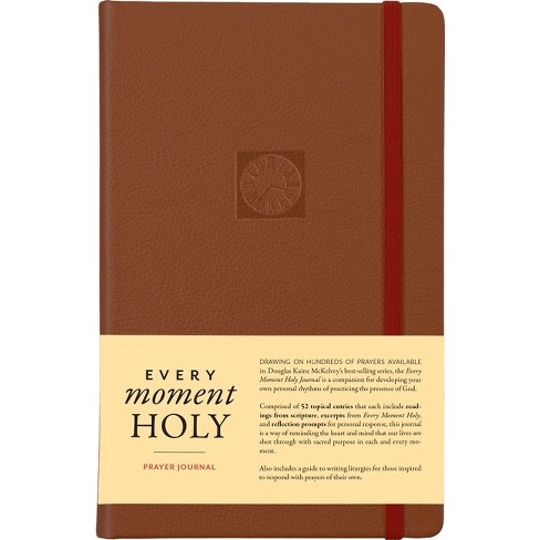 Every Moment Holy Prayer Journal-brown - By Douglas Kaine Mckelvey ...