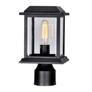 CWI Lighting,Blackbridge 1 Light Outdoor Black Lantern Head - 1 of 4