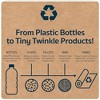 Tiny Twinkle Mess-Proof and Waterproof Baby Food Bib for Boys or Girls, Machine Washable and BPA-Free w/Adjustable Closure - 3 of 3