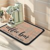 REGALWOVEN Large Diatomaceous Coffee Bar Mat, Quick Dry Dish Drying Mats for Kitchen Counter - 4 of 4