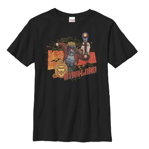 Boy's Marvel Guardians of the Galaxy Halloween Star-Lord T-Shirt - 1 of 4