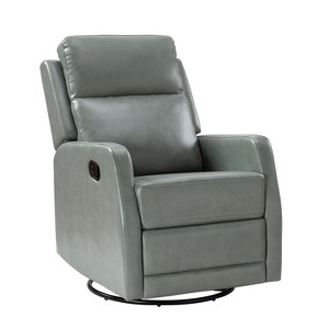 Coral Swivel Recliner with Metal Base|ARTFUL LIVING DESIGNS - 1 of 4