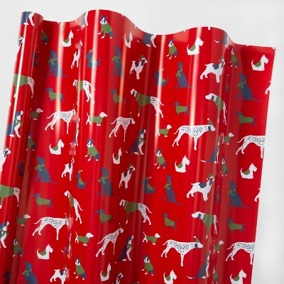 155 sq ft Dogs Gift Wrap - Wondershop™