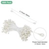 Unique Bargains Craft DIY Wreaths Mini Double Heads Artificial Flower Stamen Kit 1800 Pcs - 3 of 4