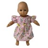 Doll Clothes Superstore Giraffe Print NIghtgown Fits 15-16 Inch Cabbage Patch And Baby Dolls - 3 of 4