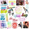 Saved by The Bell 100ct Vinyl Large Deluxe Stickers Variety Pack - 3 of 4