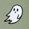 Dalix Ghost Embroidery Relaxed Hoodie Soft Fleece Sweatshirt Fit Lounge Mens - 2 of 4