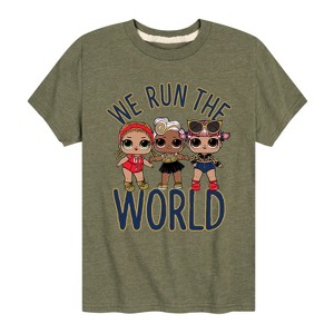 Boys' - LOL Surprise! - Run The World Short Sleeve Graphic T-Shirt - 1 of 4